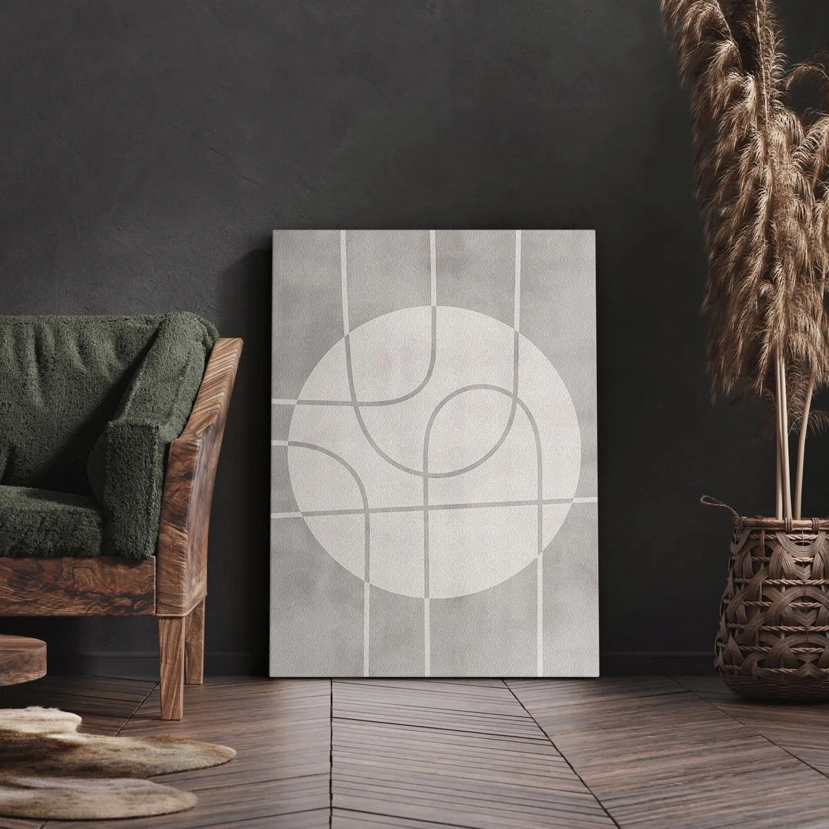 Tablou pe pânză - Circular și drept înainte - 50x70 cm