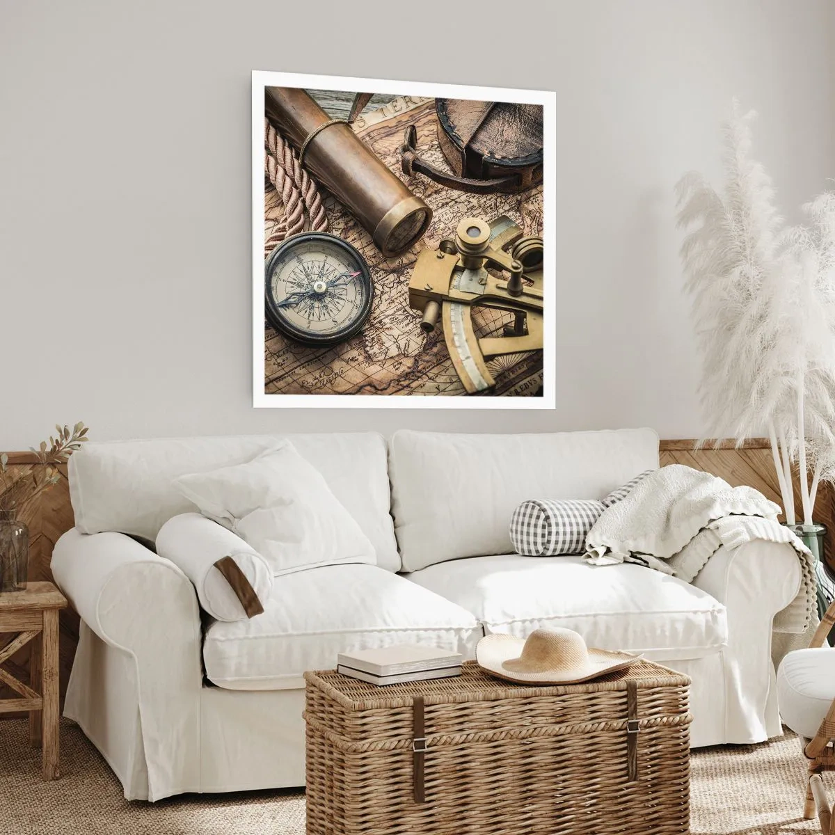 Poster - Stabilește cursul - 30x30 cm