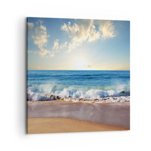 Tablou pe pânză - Mișcare și liniște în același timp - 60x60 cm