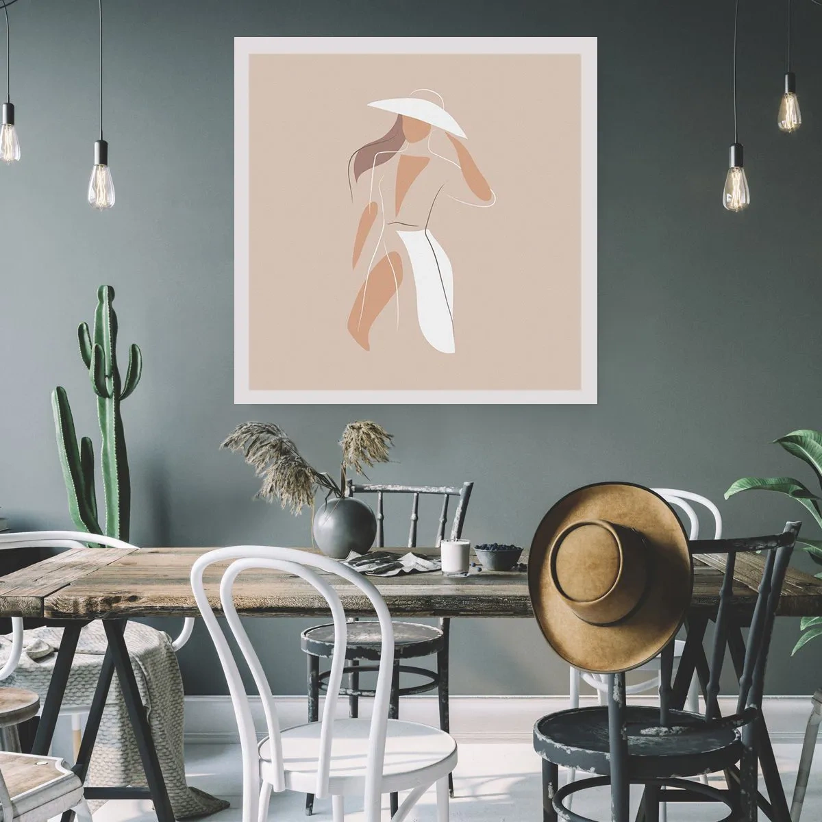 Poster - Moda este distractivă - 30x30 cm