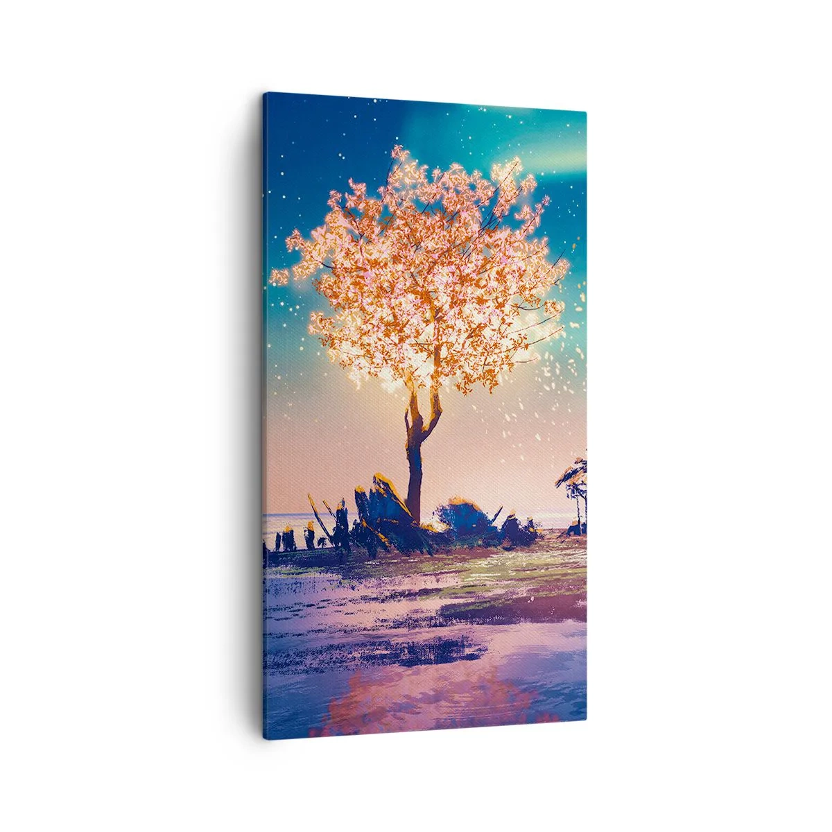 Tablou pe pânză - Natura nu trece - 45x80 cm