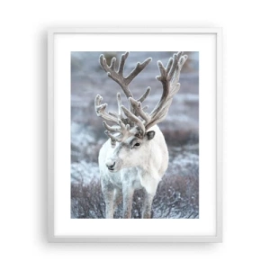 Poster în ramă albă - Portret la soare - 40x50 cm