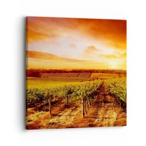 Tablou pe pânză - Cu un iz de fructe, cu o notă de soare - 30x30 cm