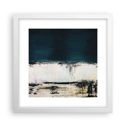 Poster în ramă albă - Compoziție orizontală - 30x30 cm
