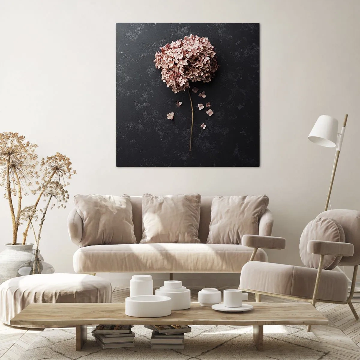 Tablou pe pânză - Un semn cu adevărat romantic - 60x60 cm