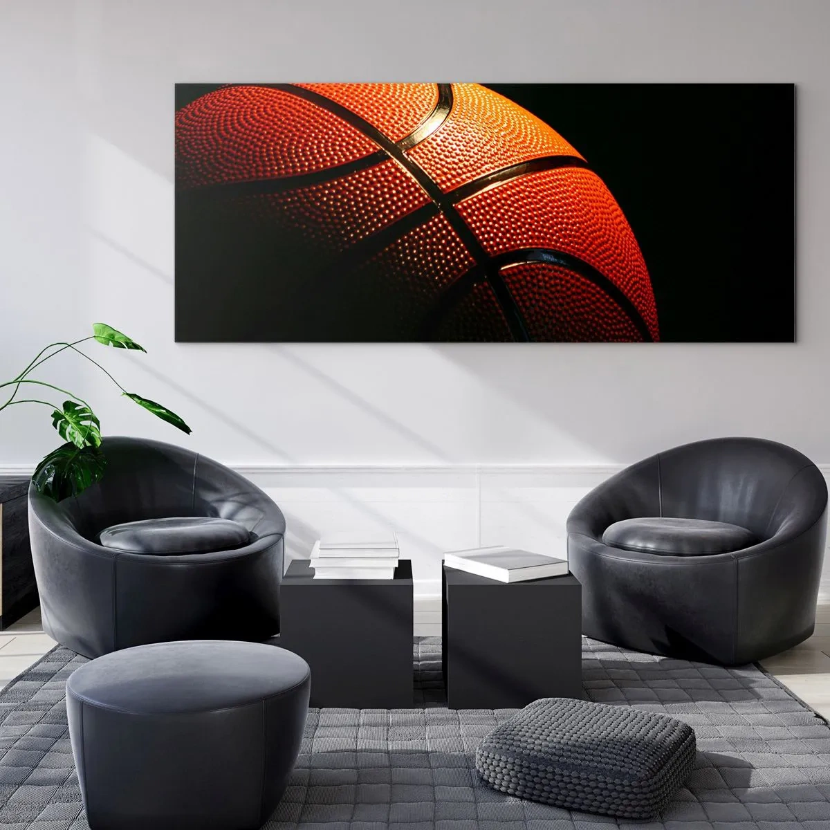 Tablou pe sticlă - Frumoasă ca o planetă - 100x40 cm