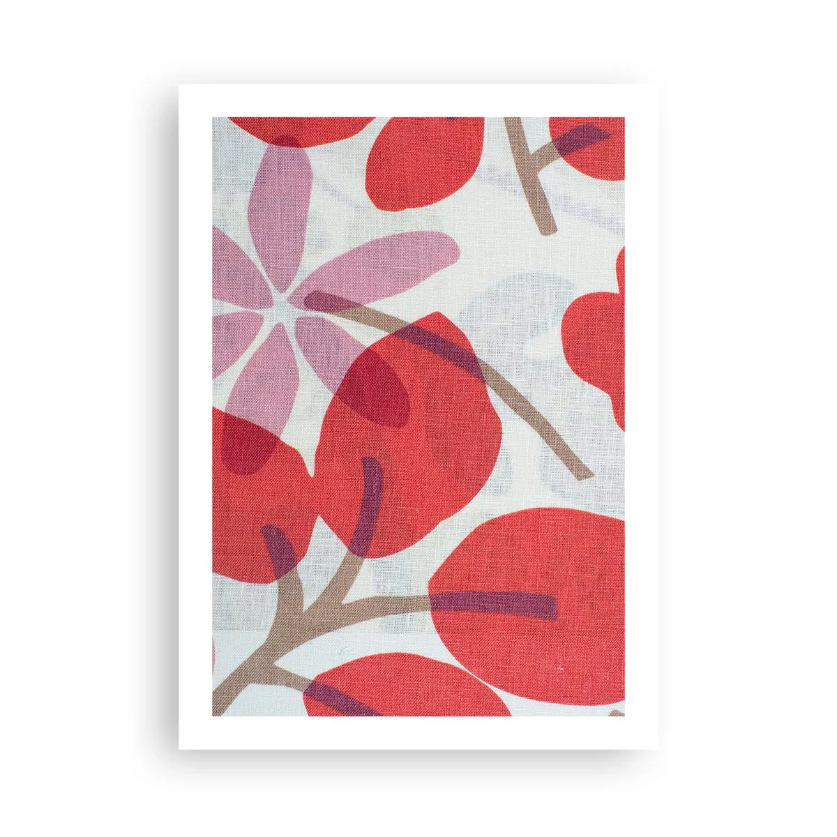 Poster - Aranjament floral în roz - 50x70 cm