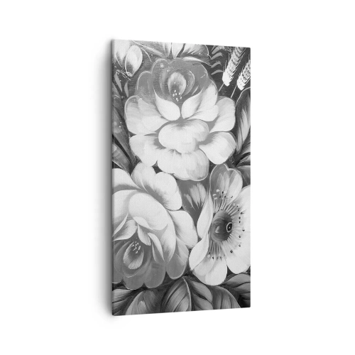 Tablou pe pânză - Frumoase chiar și în gri - 45x80 cm