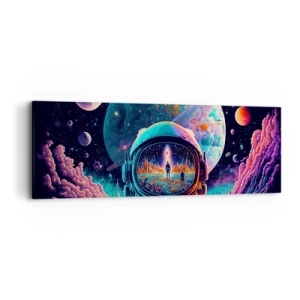 Tablou pe pânză - Visul nevisat al filozofiilor - 90x30 cm