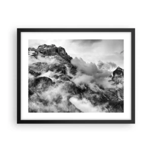 Poster în ramă neagră - Frumoase și crude - 50x40 cm