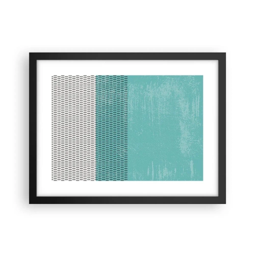 Poster în ramă neagră - Compoziție echilibrată - 40x30 cm