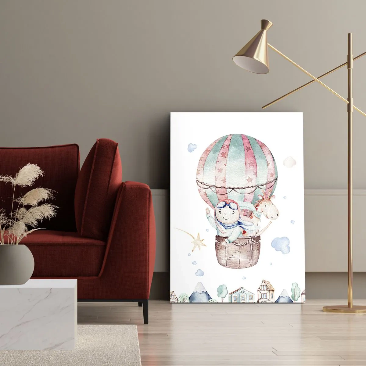 Tablou pe pânză - Ne vom întoarce în curând! - 65x120 cm