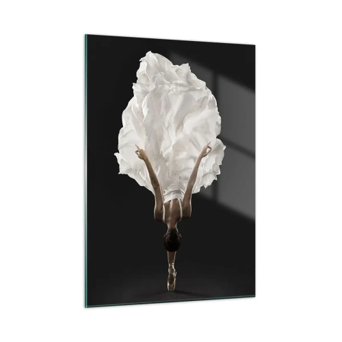 Tablou pe sticlă - Un pas neobișnuit - 50x70 cm