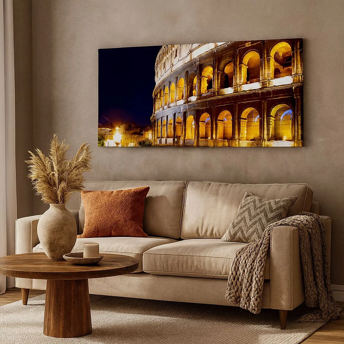 Tablou pe pânză - Să înceapă jocurile - 100x40 cm