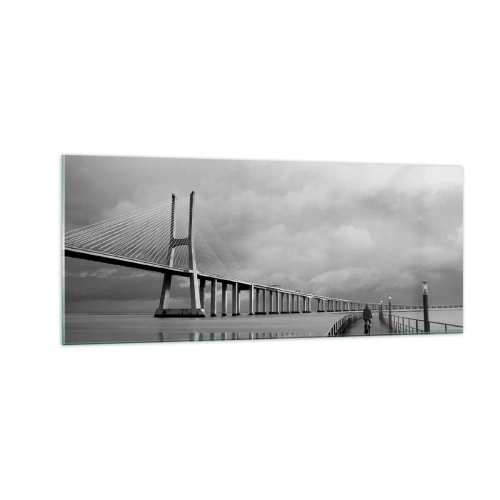 Tablou pe sticlă - Pentru fiecare ceva - 100x40 cm