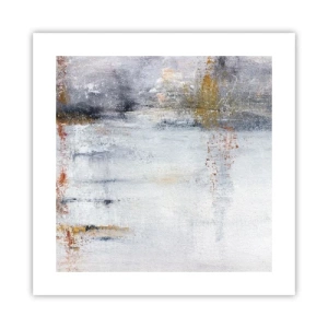 Poster - În spatele cortinei de aer - 40x40 cm