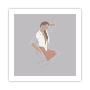 Poster - Schiță de farmec - 50x50 cm