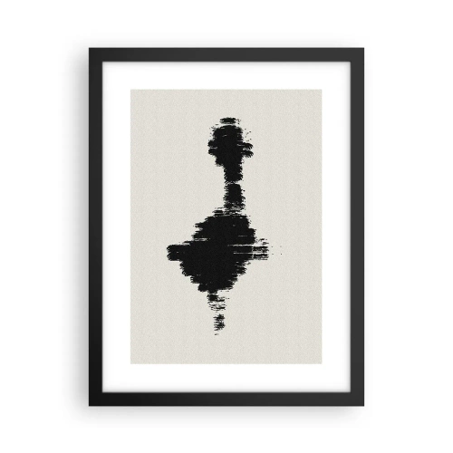 Poster în ramă neagră - Vibrațiile imaginației - 30x40 cm