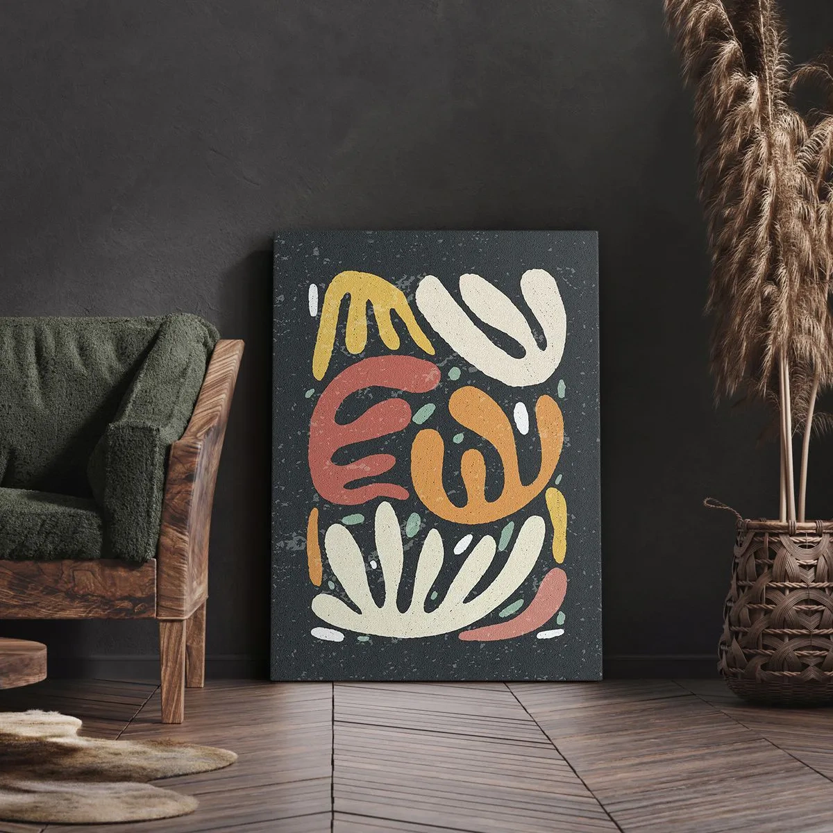 Tablou pe pânză - Compoziție - te-am prins - 45x80 cm