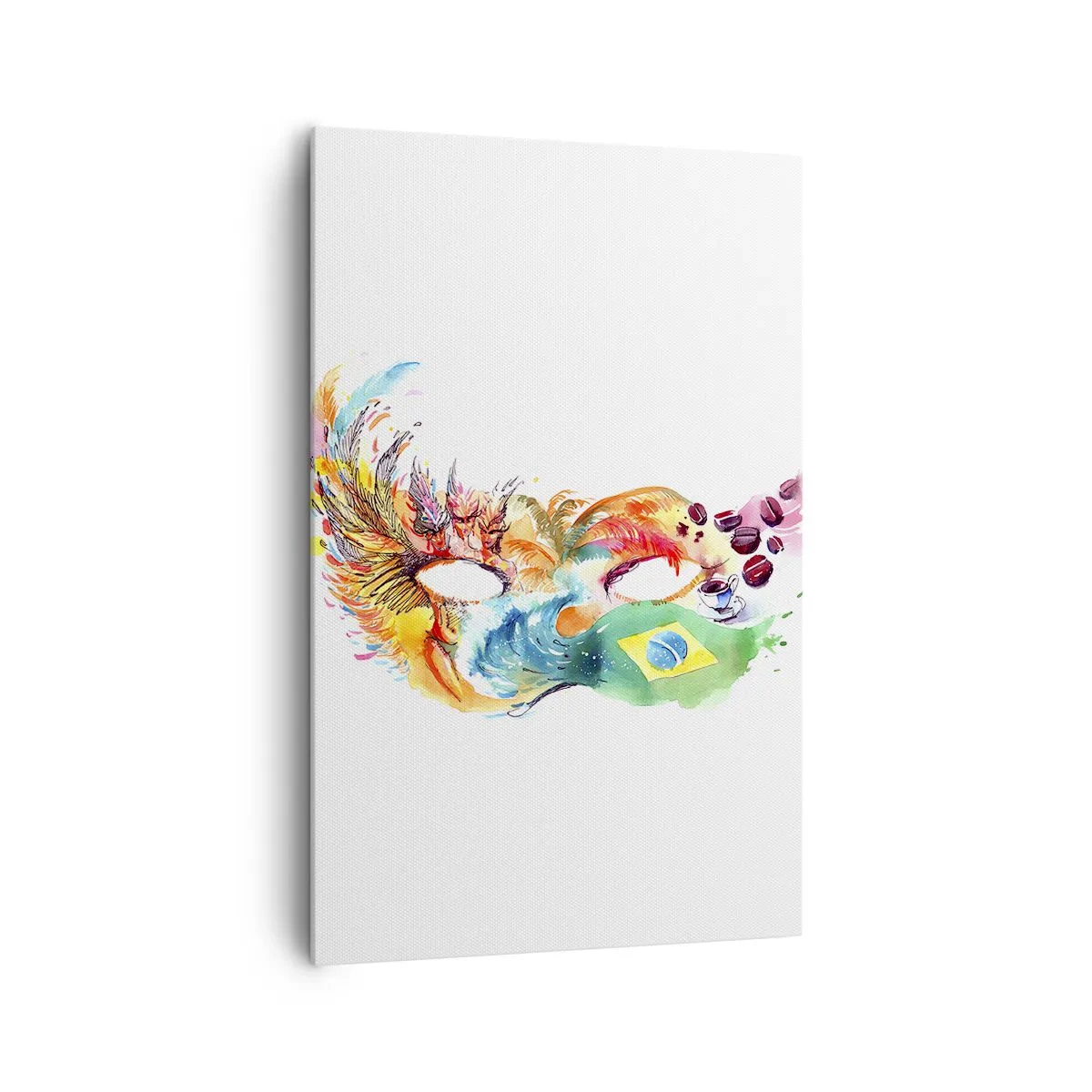 Tablou pe pânză - Brazilia salută cu samba - 80x120 cm