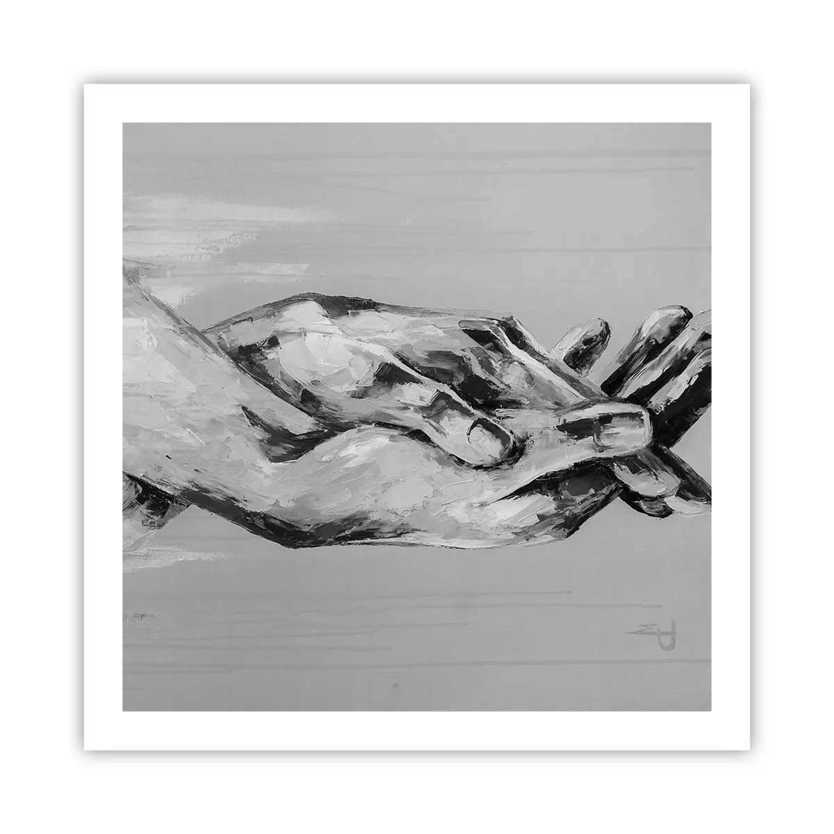 Poster - Începutul... - 60x60 cm