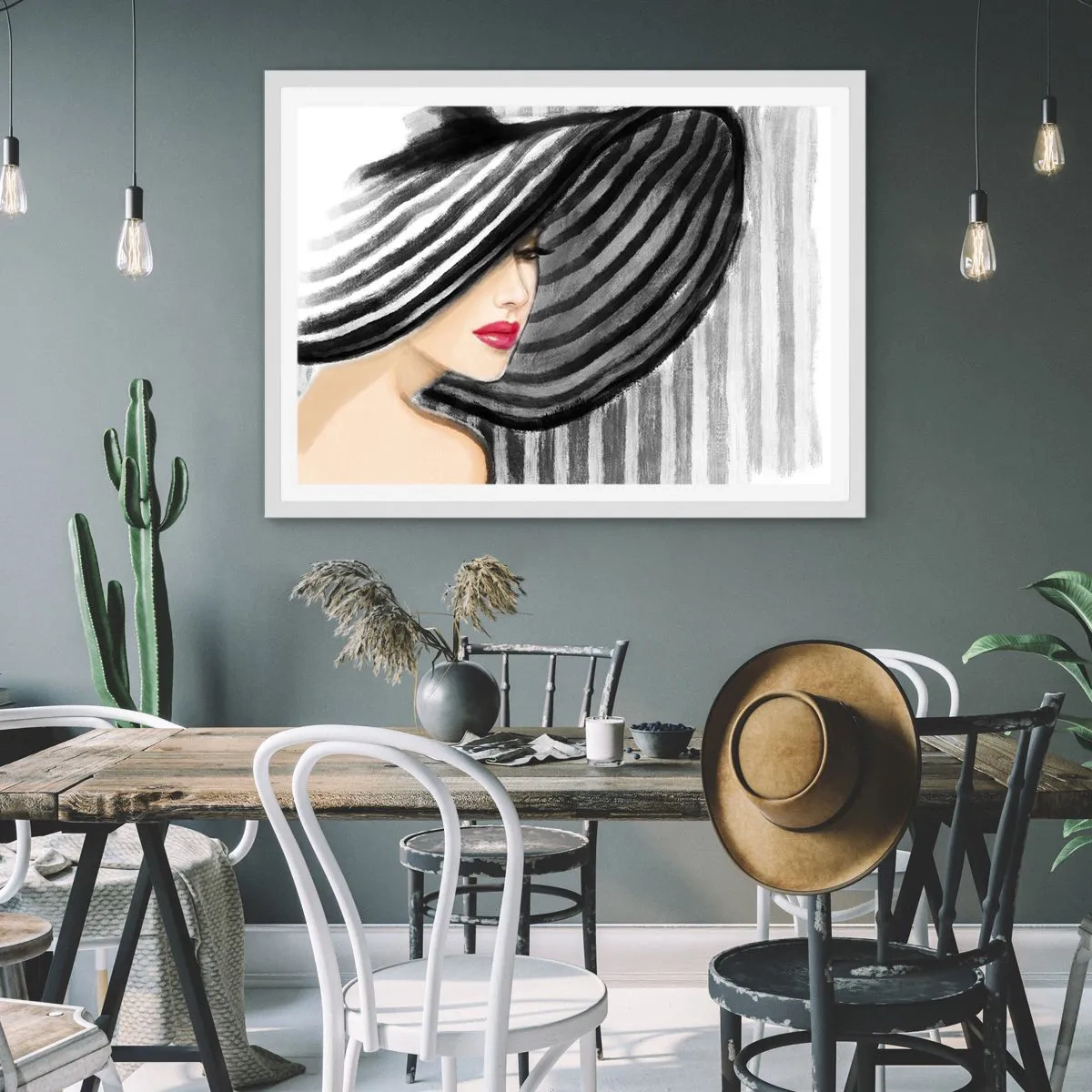 Poster în ramă albă - Unde te pot găsi? - 91x61 cm