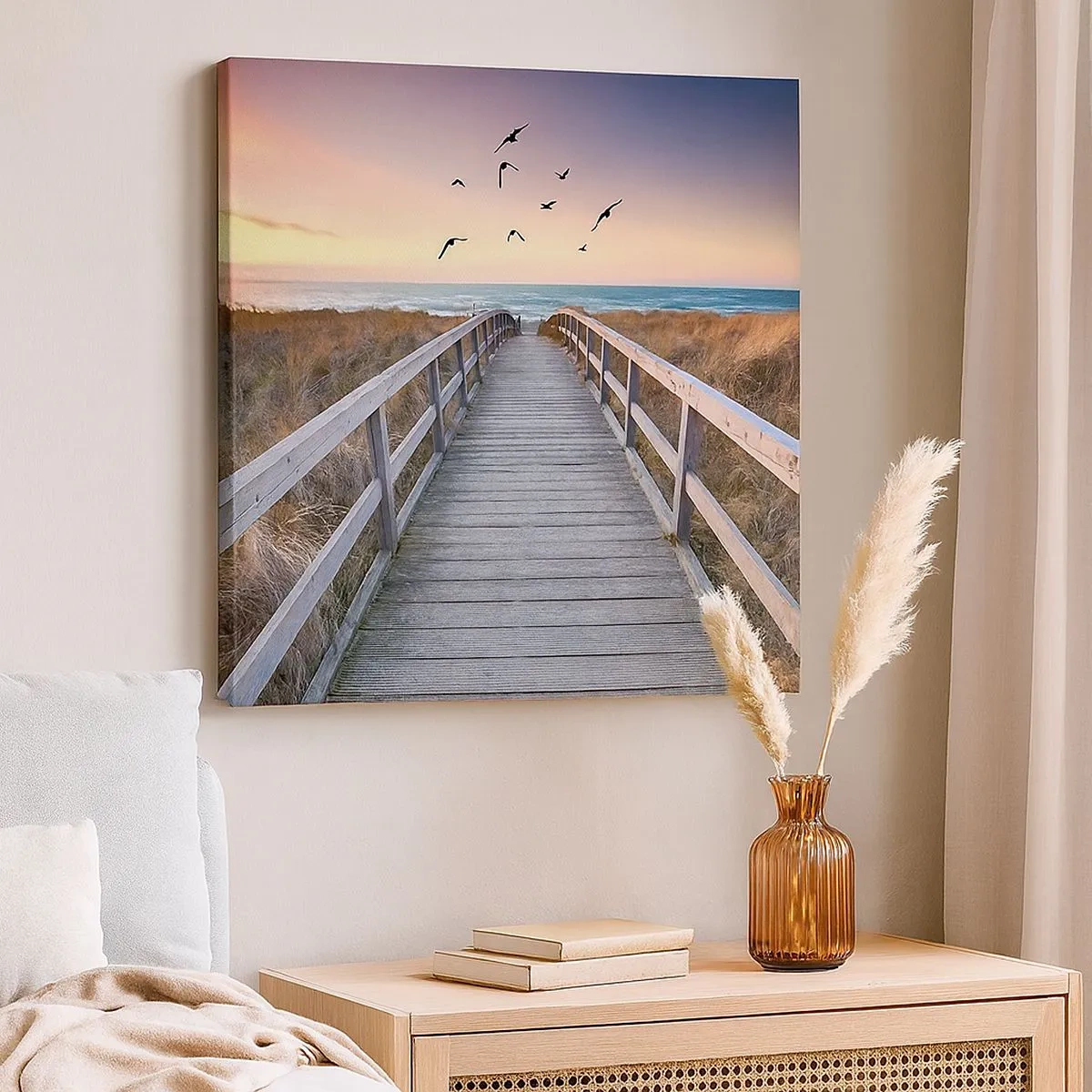 Tablou pe pânză - Spațiul pentru a zbura - 30x30 cm