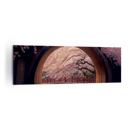 Tablou pe pânză - Primăvara japoneză - 160x50 cm