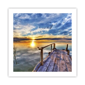 Poster - Vântul se odihnește - 50x50 cm