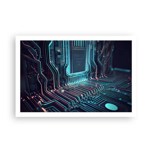 Poster - Iată la ce mă gândesc... - 91x61 cm