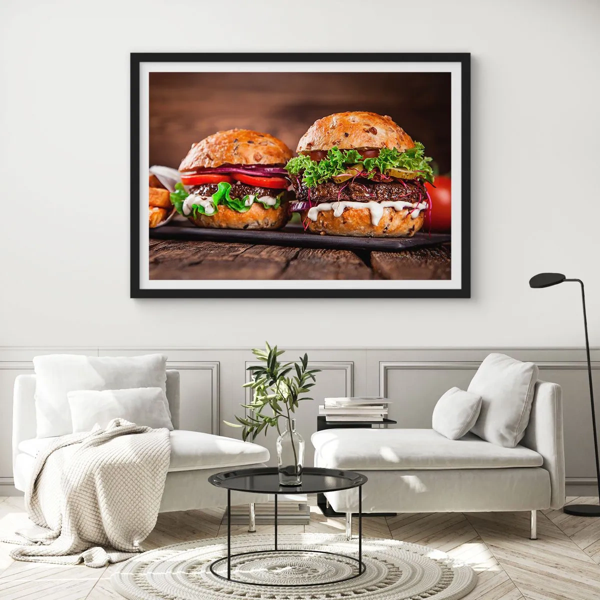 Poster în ramă neagră - American dream - 50x40 cm