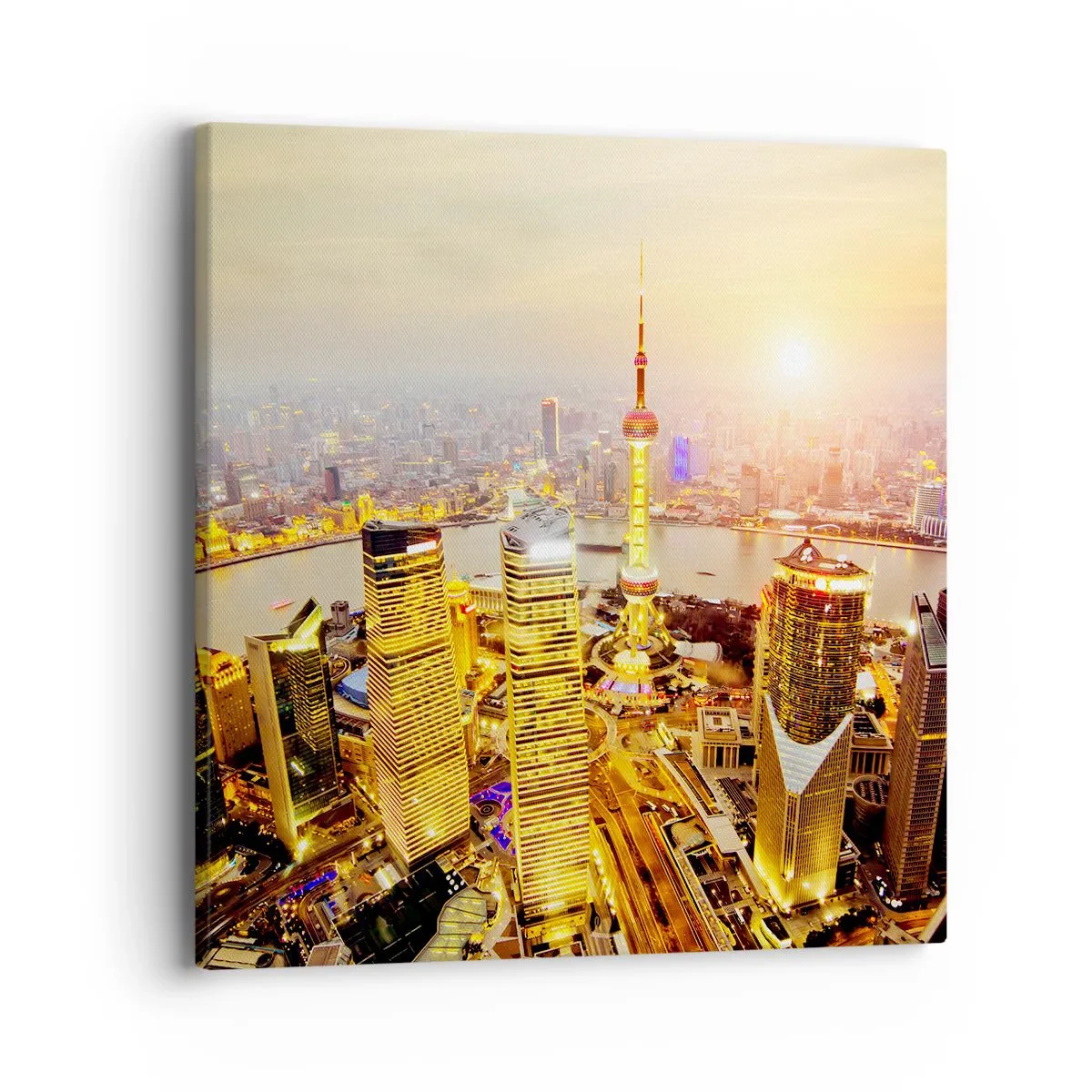 Tablou pe pânză - Visul asiatic - 40x40 cm