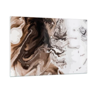 Tablou pe sticlă - Cadrilul culorilor - 120x80 cm