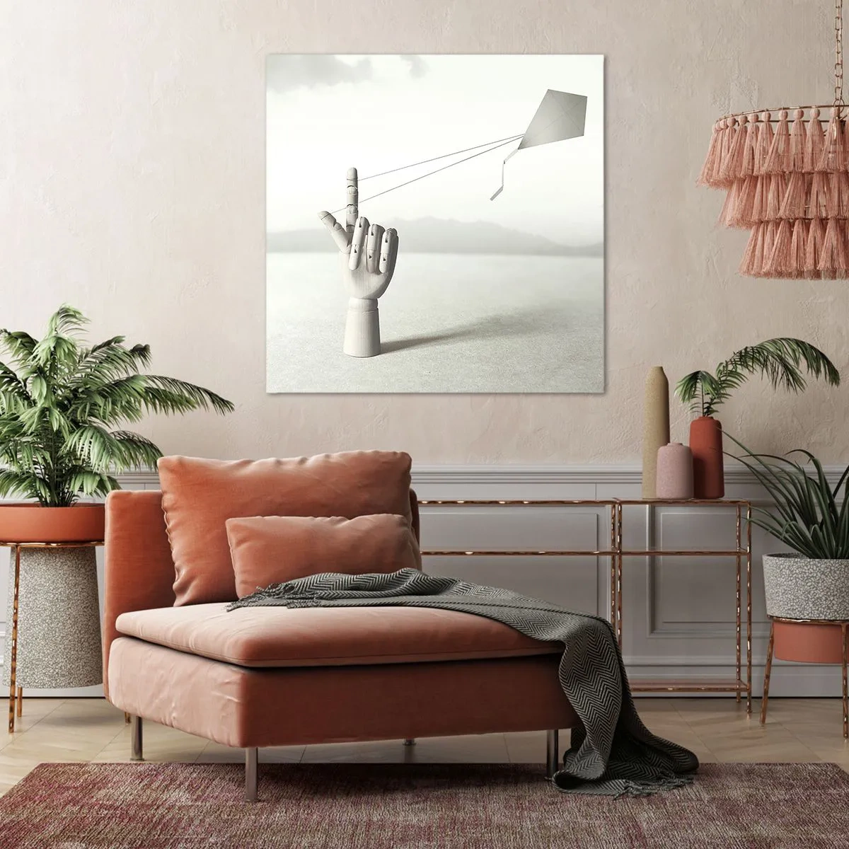 Tablou pe pânză - Încercare de forță - 60x60 cm