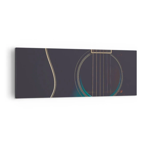 Tablou pe pânză - O clipă înainte de a suna - 140x50 cm