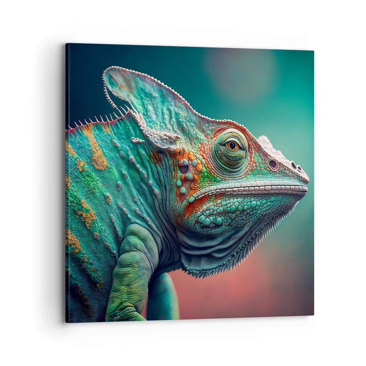 Tablou pe pânză - Mă poți vedea? Nu e bine... - 70x70 cm