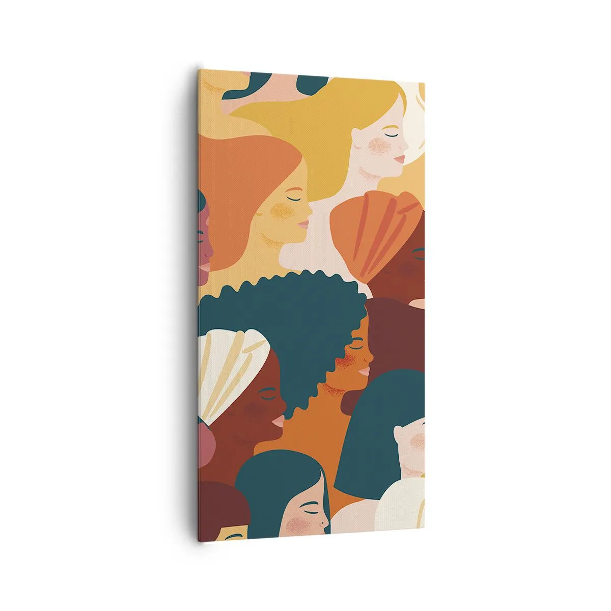 Tablou pe pânză - Numai feminitate - 65x120 cm