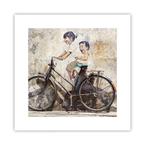 Poster - Adevărat sau fals? - 30x30 cm