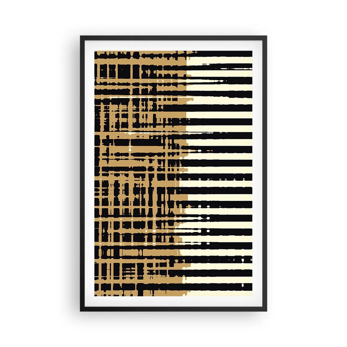 Poster în ramă neagră - Abstracție arhitecturală - 61x91 cm
