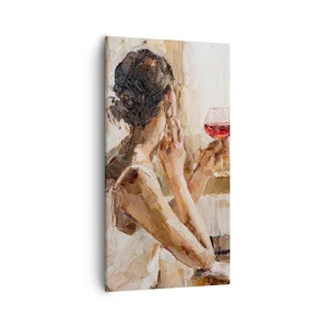 Tablou pe pânză - Gustul unui moment bun - 55x100 cm
