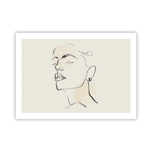 Poster - O privire mândră - 70x50 cm