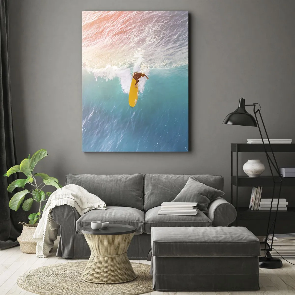 Tablou pe pânză - Călărețul oceanului - 50x70 cm