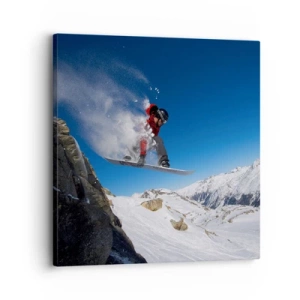 Tablou pe pânză - Și ai devenit parte din spațiul - 30x30 cm