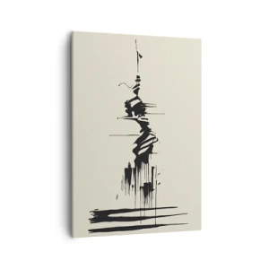 Tablou pe pânză - Abstracție pripită - 50x70 cm