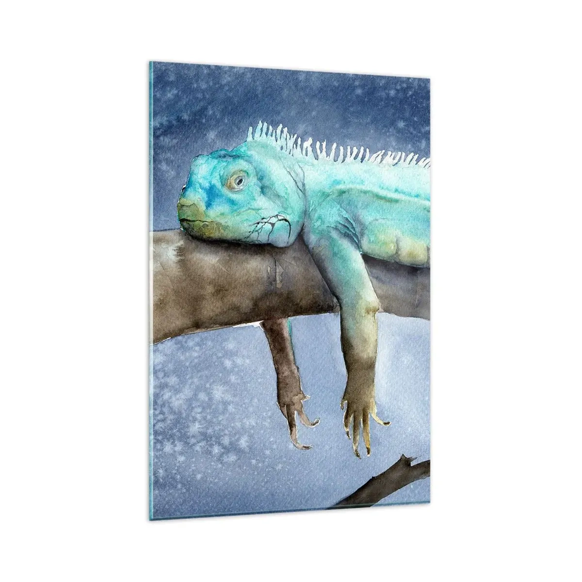 Tablou pe sticlă - Este bine! - 80x120 cm