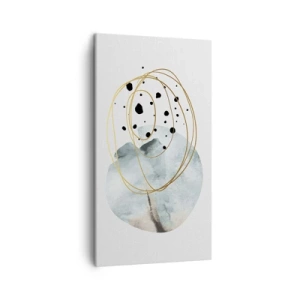 Tablou pe pânză - În îmbrățișarea spațiului - 45x80 cm