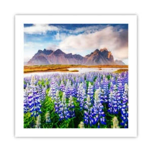 Poster - Putere și severitate alături de blândețe - 50x50 cm