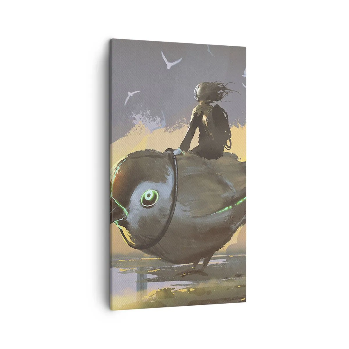 Tablou pe pânză - O oprire într-o călătorie fantastică - 45x80 cm