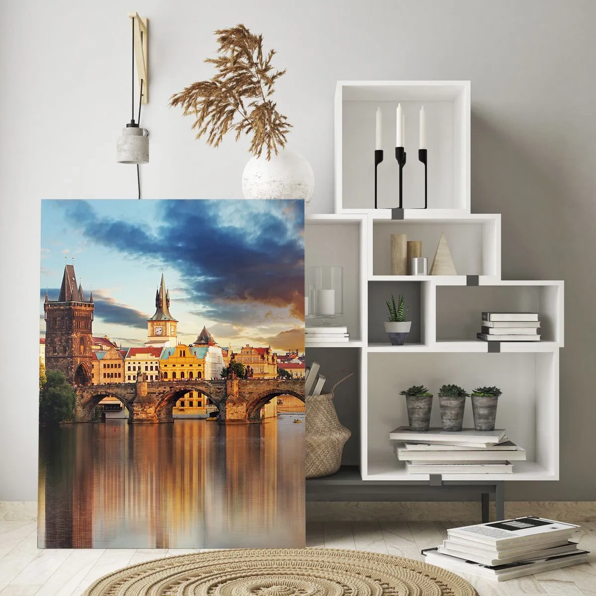 Tablou pe sticlă - Frumoasă pentru veacuri - 50x70 cm
