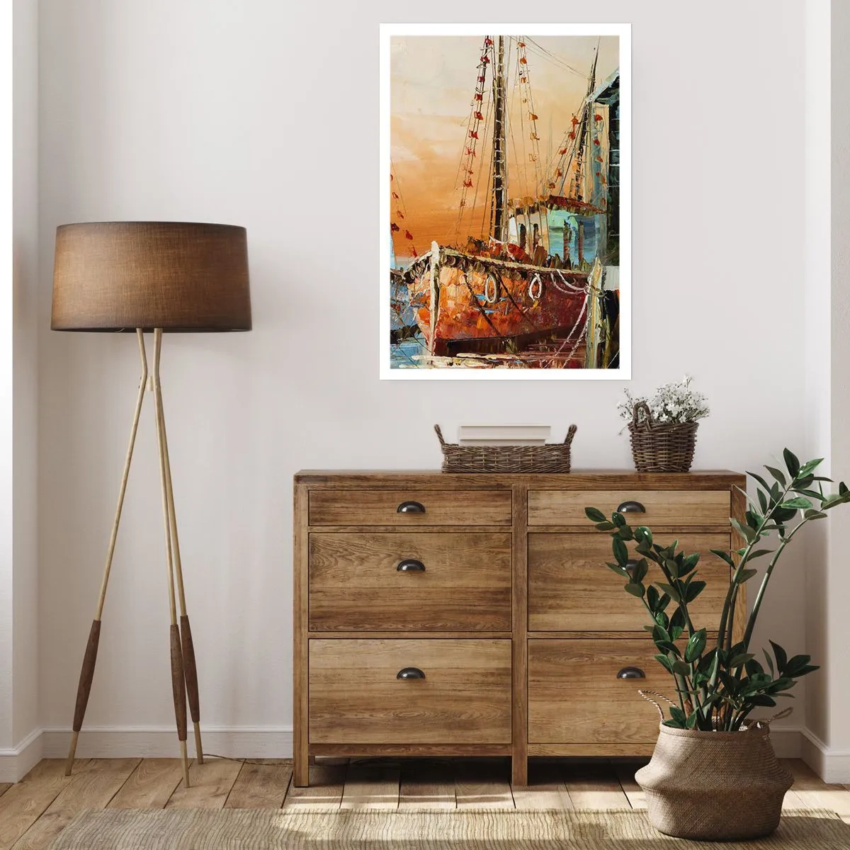 Poster - Întoarcere pașnică - 70x100 cm
